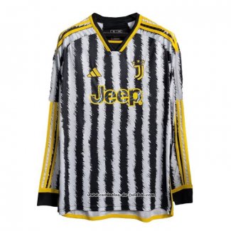 1º Camisola Juventus 23/24 Manga Comprida