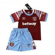 1º Camisola West Ham 22/23 Crianca