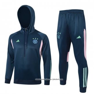 Sueter de Treinamento Ajax 23/24 Crianca Azul