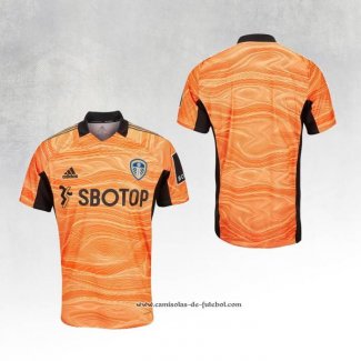 Camisola Leeds United Goleiro 21/22 Laranja