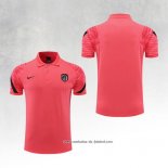 Camisola Polo del Atletico Madrid 22/23 Rosa