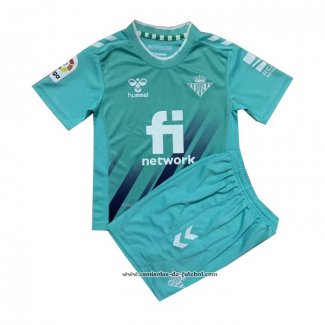 Camisola Real Betis Goleiro 22/23 Crianca Azul