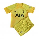 Camisola Tottenham Hotspur Goleiro 22/23 Crianca Amarelo