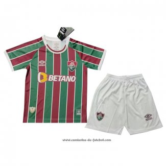 1º Camisola Fluminense 2023 Crianca