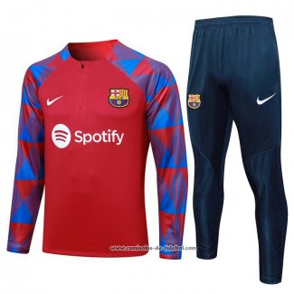 Sueter de Treinamento Barcelona 23/24 Vermelho