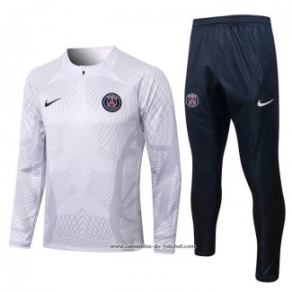 Sueter de Treinamento Paris Saint-Germain 22/23 Crianca Branco