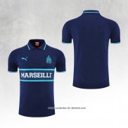 Camisola Polo del Olympique Marsella 22/23 Azul Marino