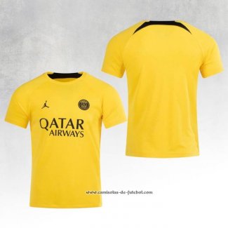 Camisola Pre Match del Paris Saint-Germain 2023 Amarelo