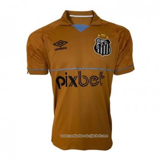 Camisola Santos Goleiro 2023 Amarelo Tailandia