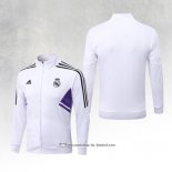 Jaqueta Real Madrid 22/23 Branco y Purpura