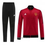 Jaqueta de Treinamento Manchester United 23/24 Vermelho