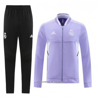 Jaqueta de Treinamento Real Madrid 22/23 Purpura