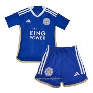 1º Camisola Leicester City 23/24 Crianca