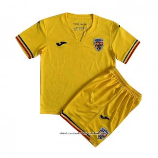 1º Camisola Romania 2023 Crianca