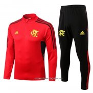 Sueter de Treinamento Flamengo 22/23 Crianca Vermelho