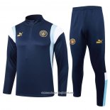 Sueter de Treinamento Manchester City 23/24 Azul Oscuro