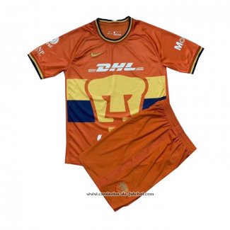 3º Camisola Pumas UNAM 2022 Crianca