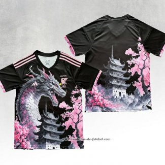 Camisola Japao Dragon 24/25 Preto y Rosa Tailandia