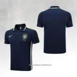 Camisola Polo del Brasil 22/23 Azul Oscuro