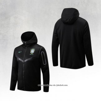 Jaqueta Hoodie Brasil 22/23 Preto