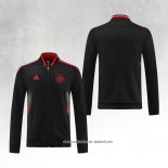 Jaqueta Manchester United 22/23 Preto y Vermelho