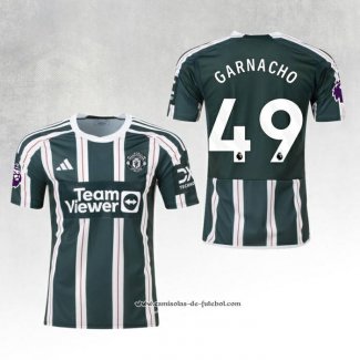 2º Camisola Manchester United Jogador Garnacho 23/24