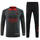 Sueter de Treinamento Paris Saint-Germain Jordan 22/23 Cinza