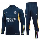 Sueter de Treinamento Real Madrid 23/24 Crianca Azul