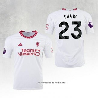 3º Camisola Manchester United Jogador Shaw 23/24